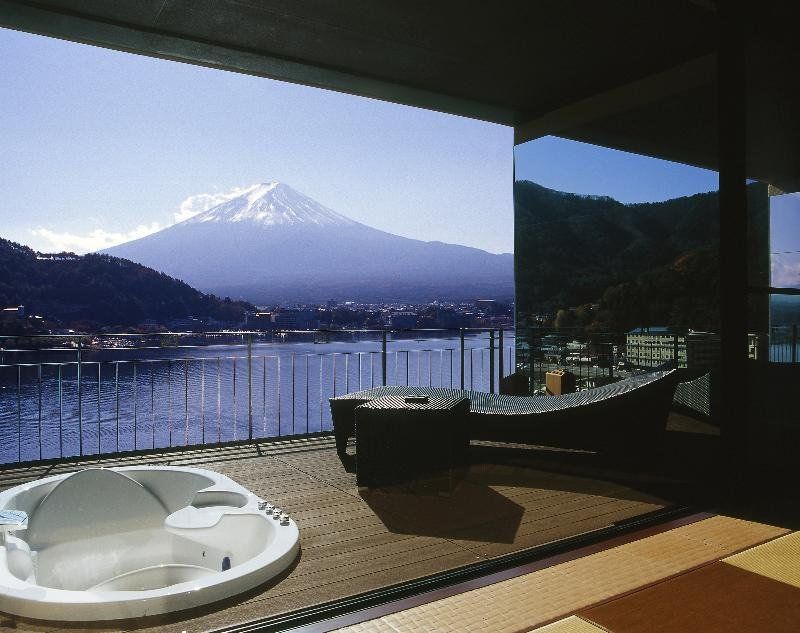 Kaze No Terrace Kukuna Hotel Fujikawaguchiko Exterior foto
